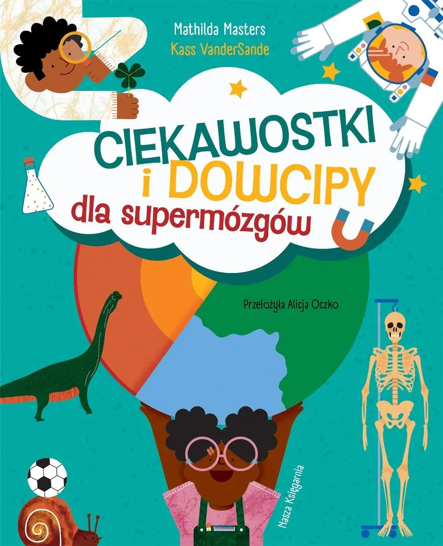 Książka - Ciekawostki i dowcipy dla supermózgów