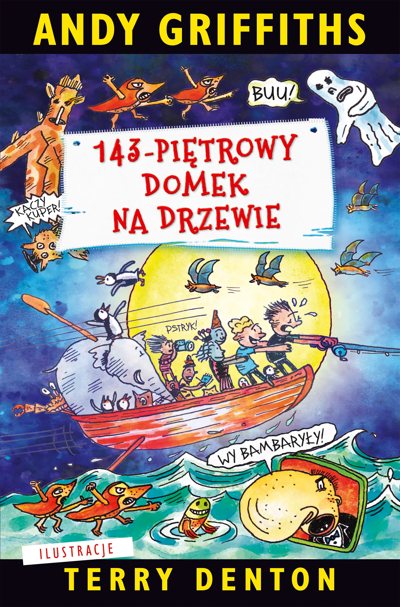 Książka - 143-piętrowy domek na drzewie