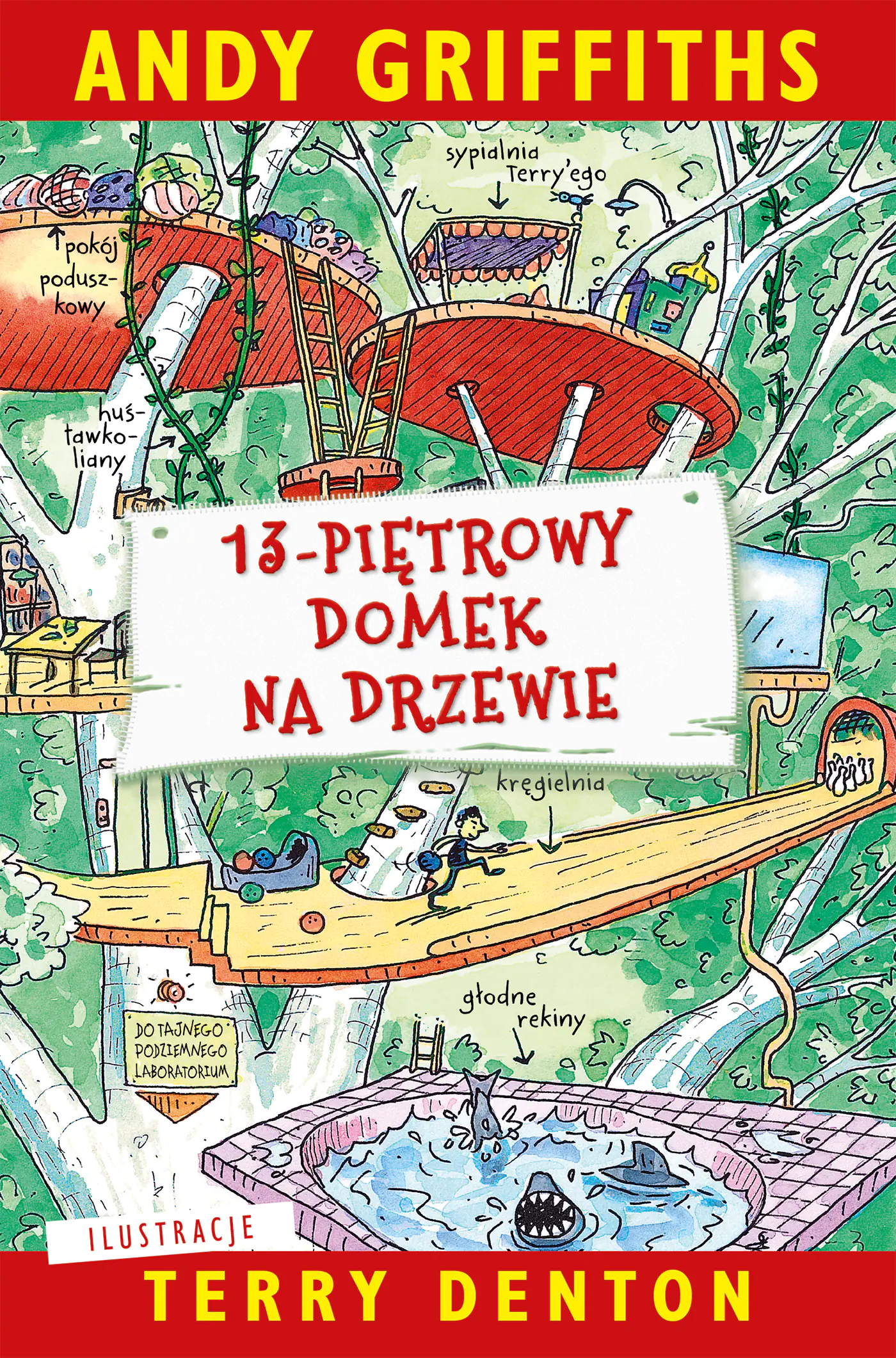 Książka - 13-piętrowy domek na drzewie