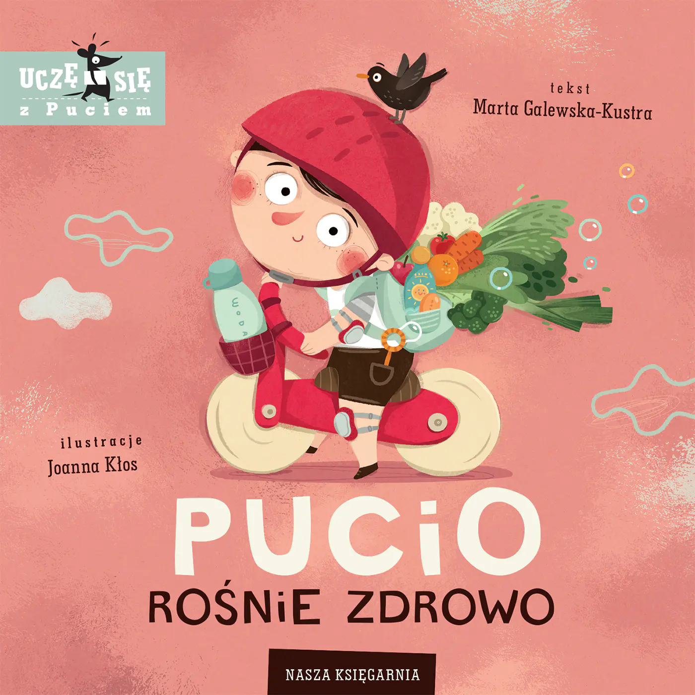 Książka - Pucio rośnie zdrowo