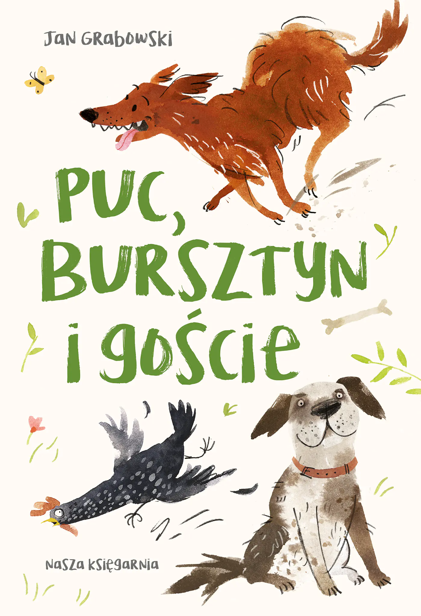 Książka - Puc, Bursztyn i goście