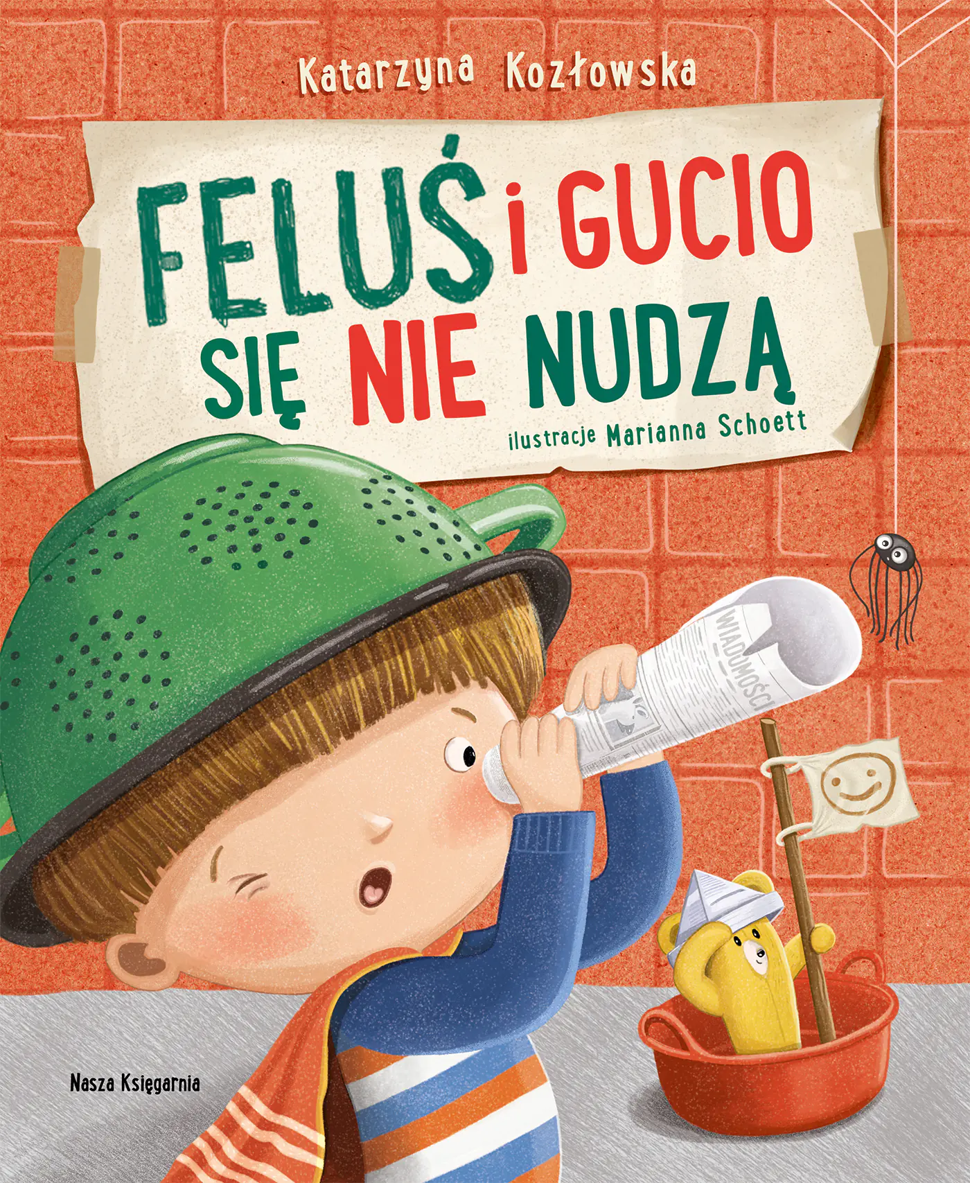 Książka - Feluś i Gucio się nie nudzą