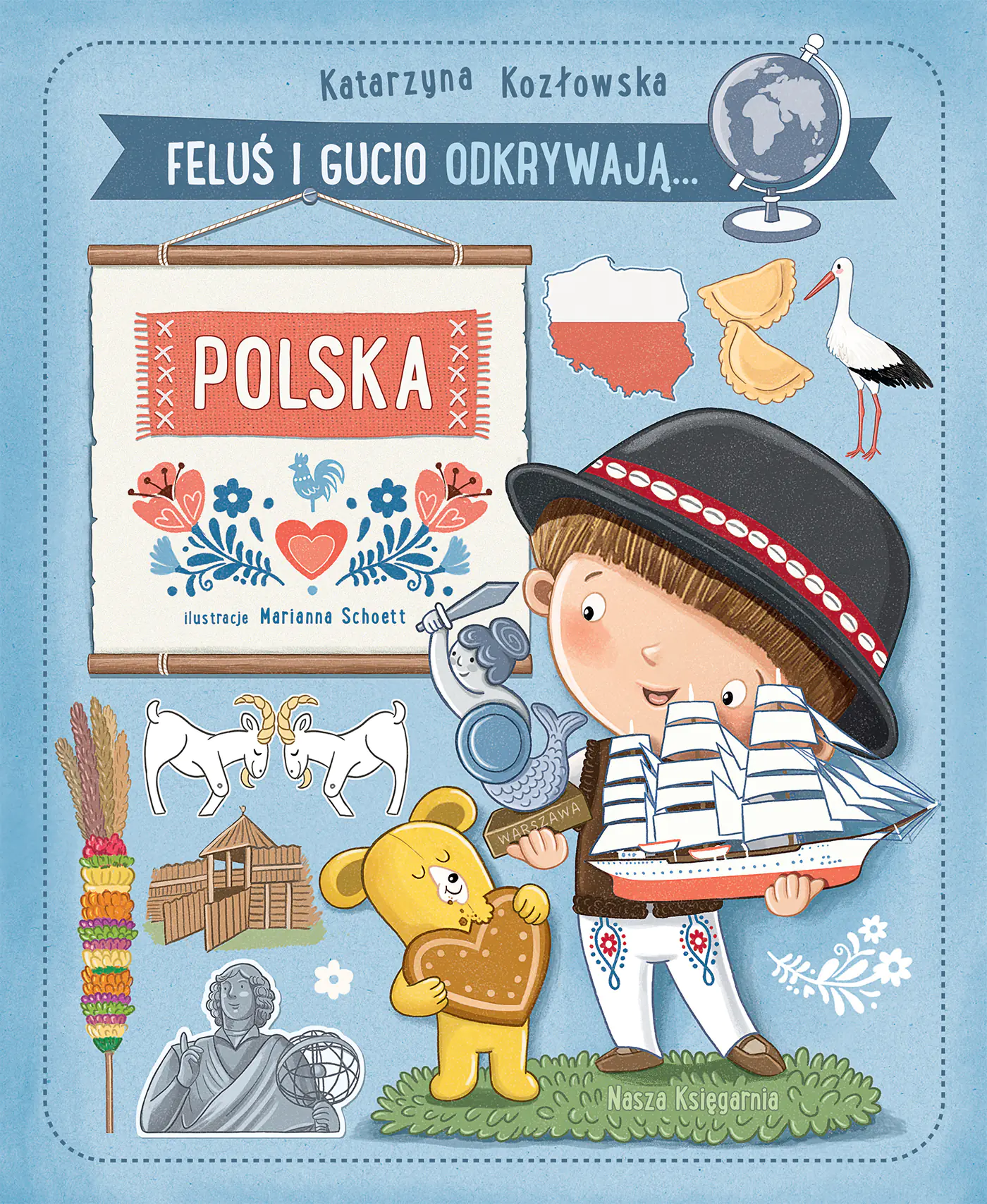 Książka - Feluś i Gucio odkrywają... Polska