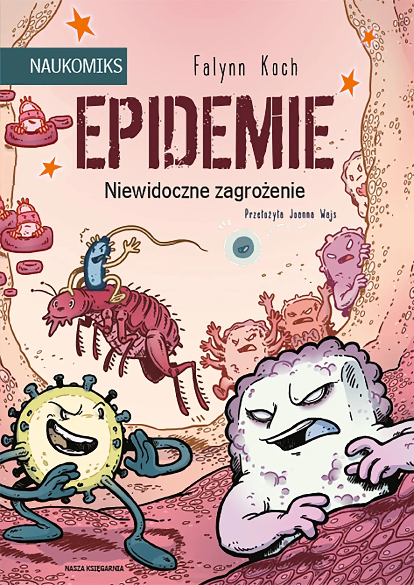 Książka - Epidemie - niewidoczne zagrożenie