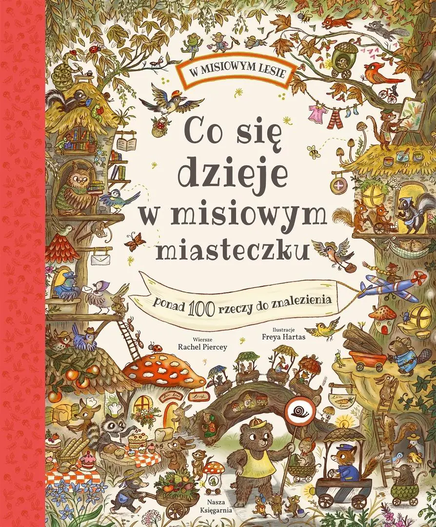 Książka - Co się dzieje w misiowym miasteczku