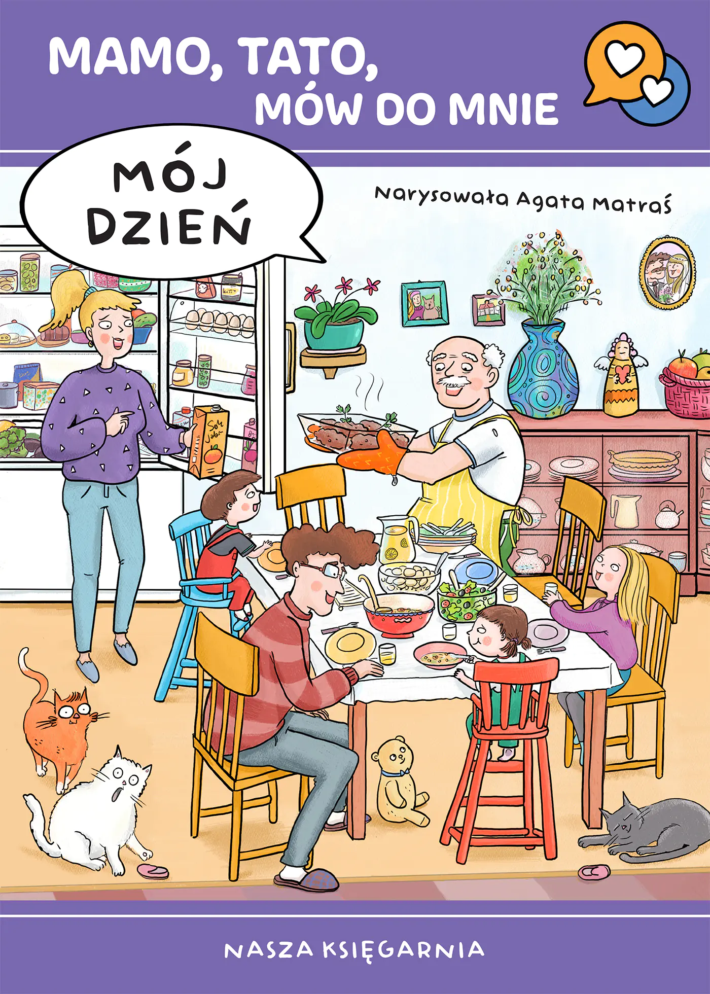 Książka - Mamo, tato, mów do mnie. Mój dzień
