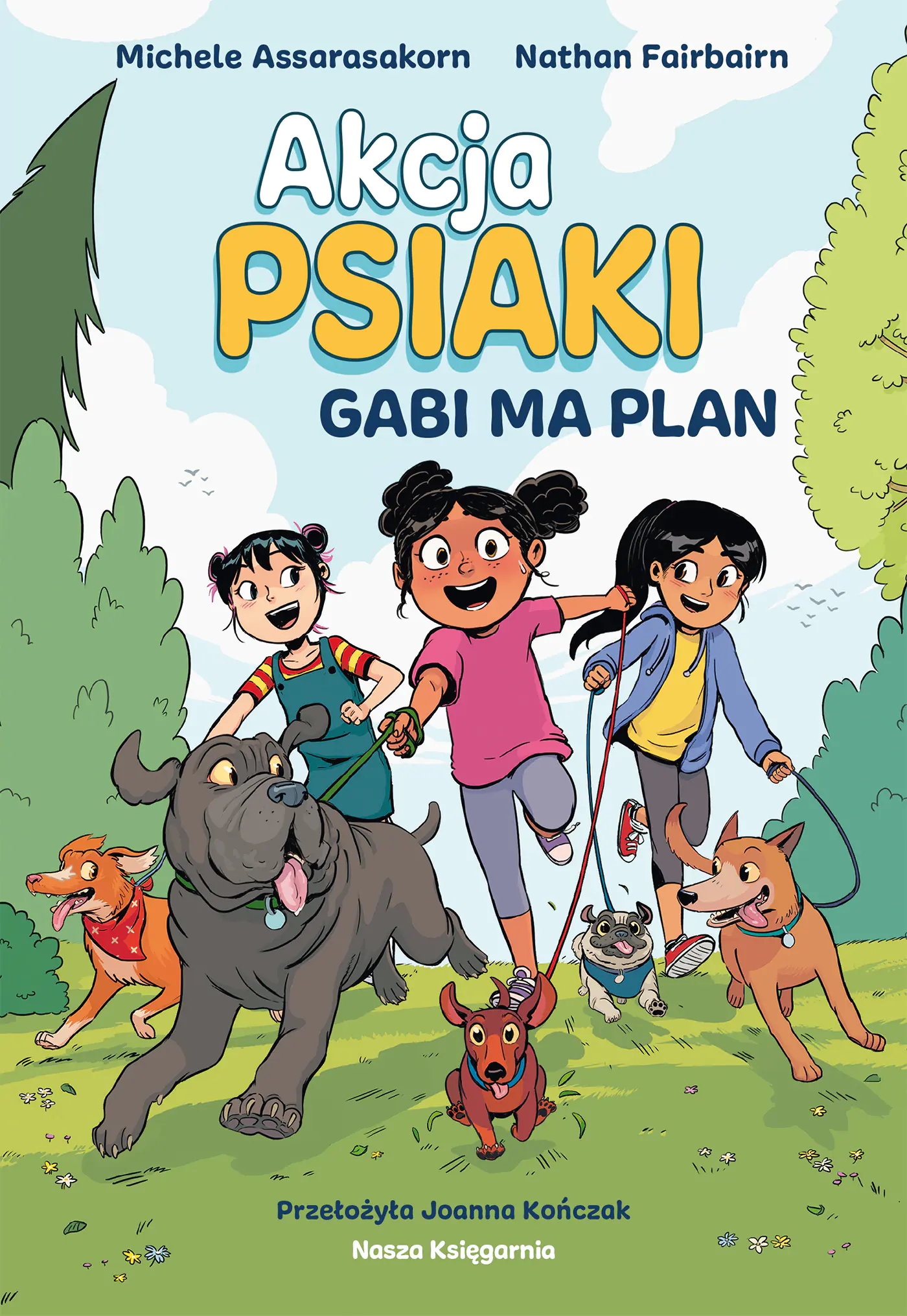Książka - Akcja PSIAKI 1. Gabi ma plan