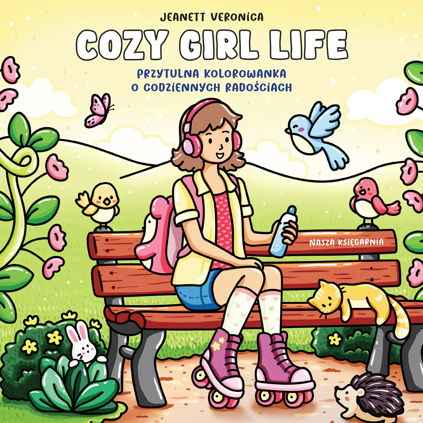 Książka - Cozy Girl Life. Przytulna kolorowanka o codziennych radościach