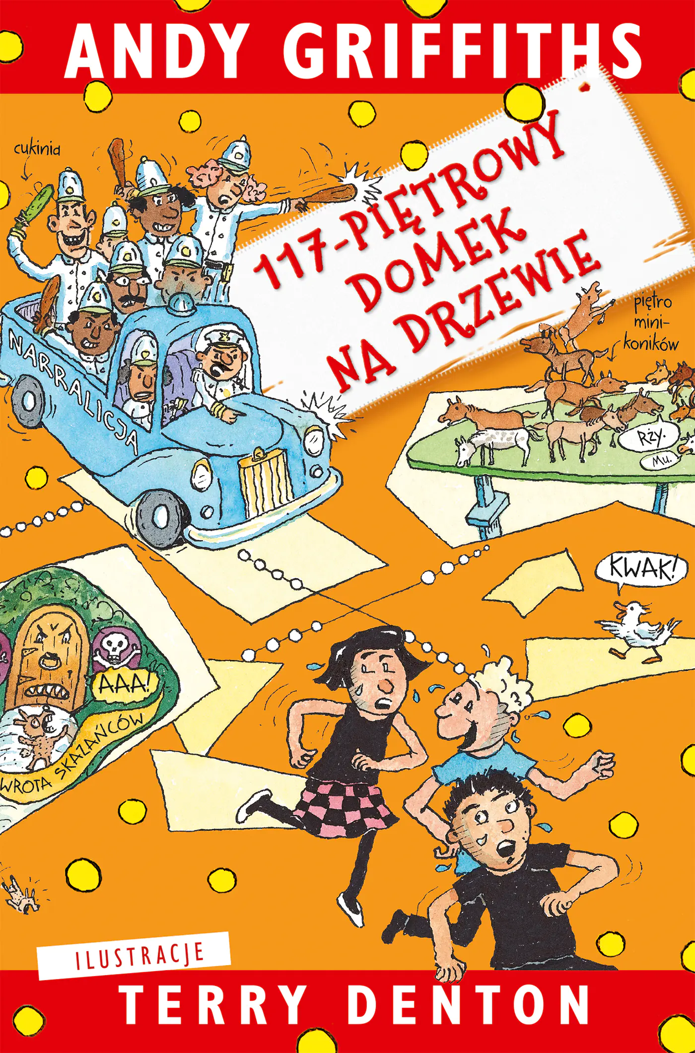 Książka - 117-piętrowy domek na drzewie