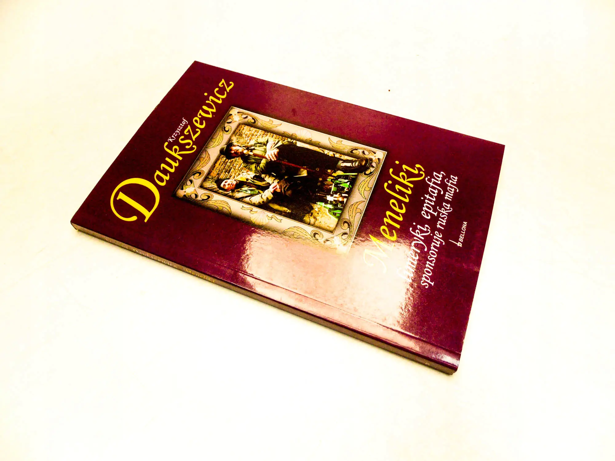 Książka - Meneliki Limeryki Epitafia Sponsoruje Ruska Mafia 