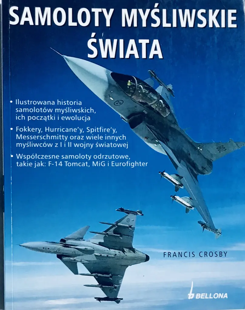 Książka - Samoloty myśliwskie świata