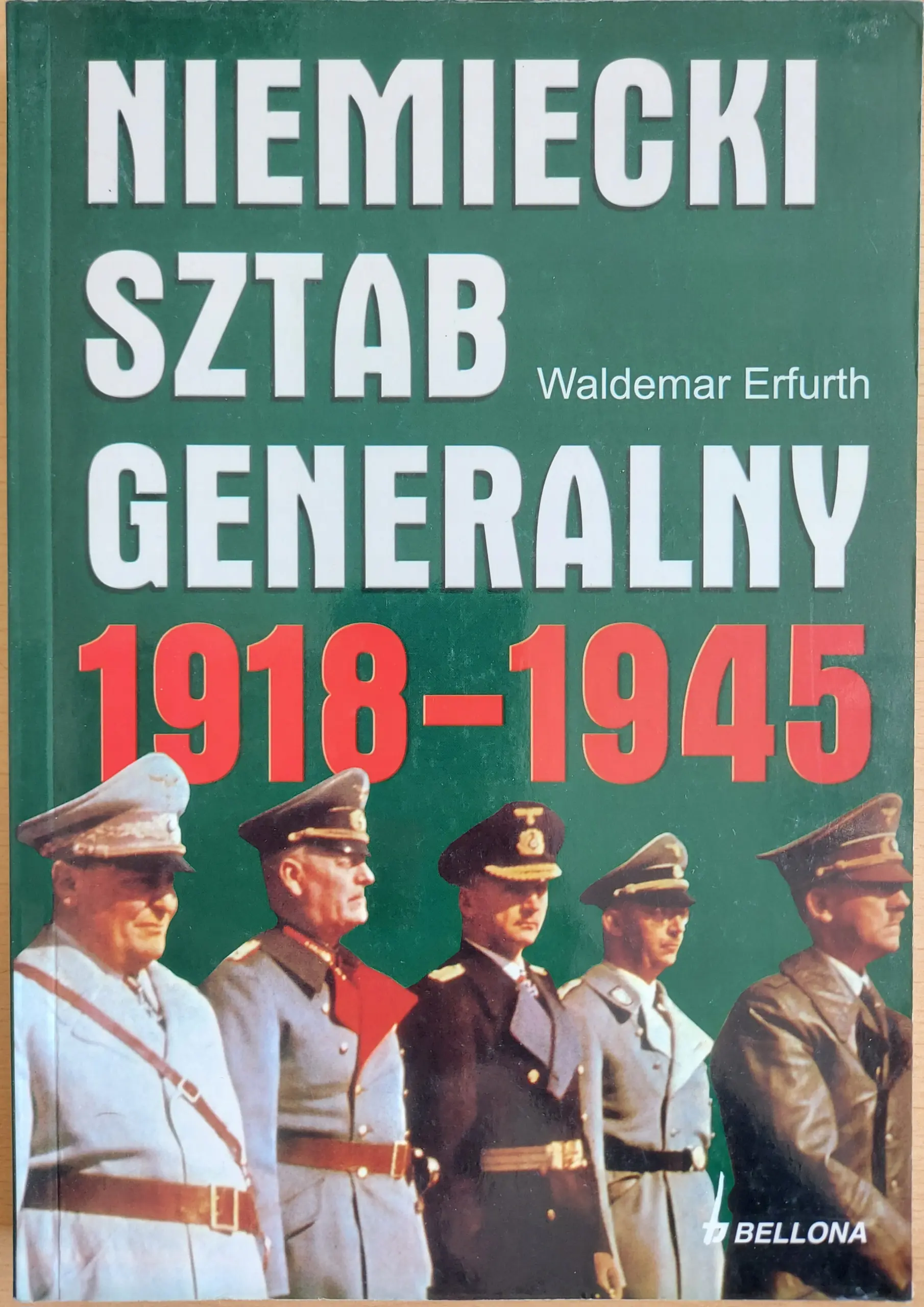 Książka - Niemiecki sztab generalny 1918-1945
