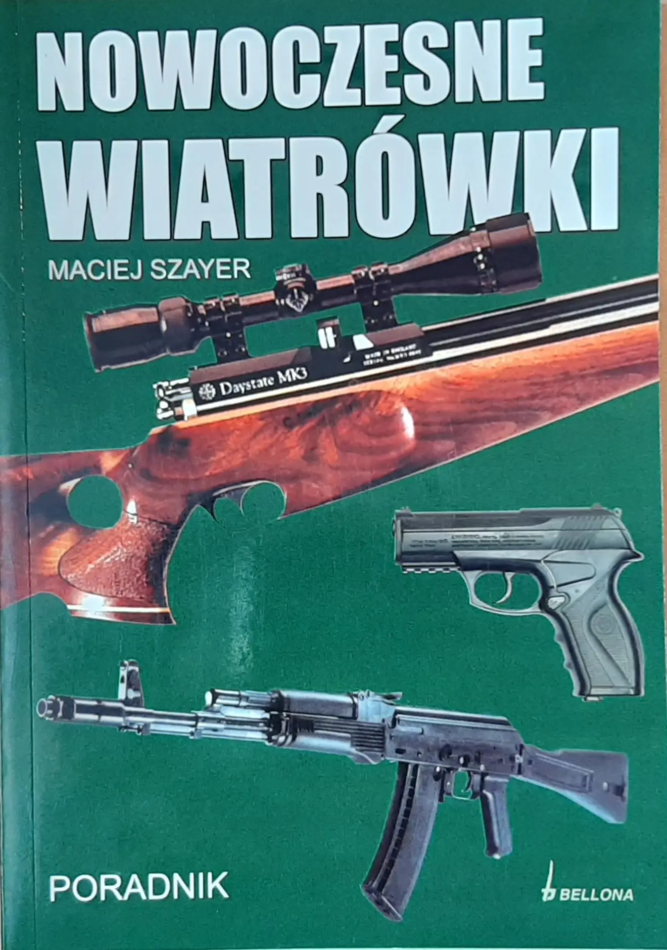 Książka - Nowoczesne wiatrówki