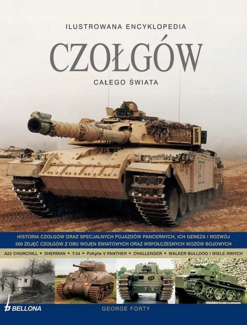 Książka - Ilustrowana encyklopedia czołgów całego świata