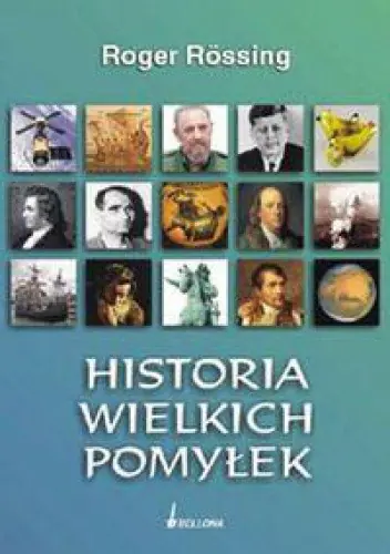 Książka - Historia wielkich pomyłek