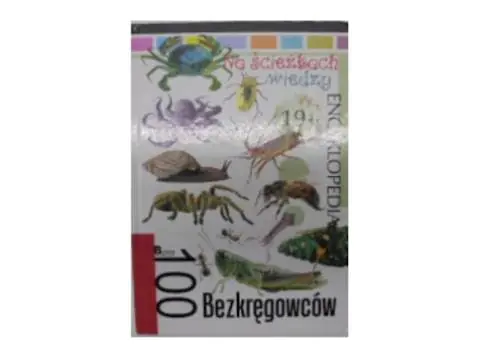 Książka - 100 bezkręgowców. Encyklopedia