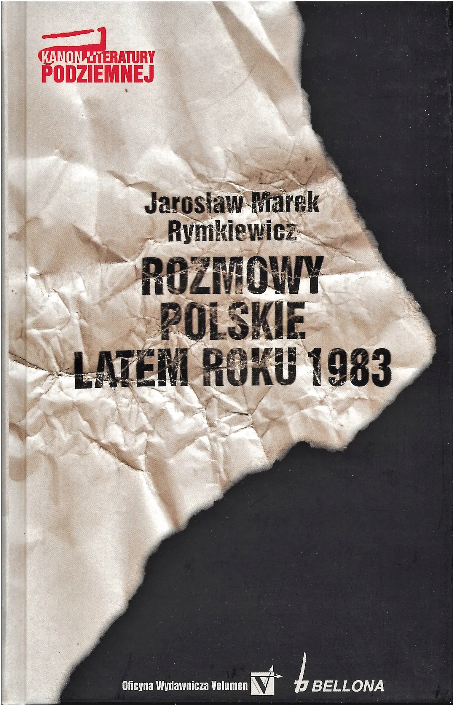 Książka - Rozmowy polskie latem roku 1983