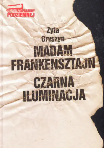 Książka - Madame Frankenstein. Czarna iluminacja N