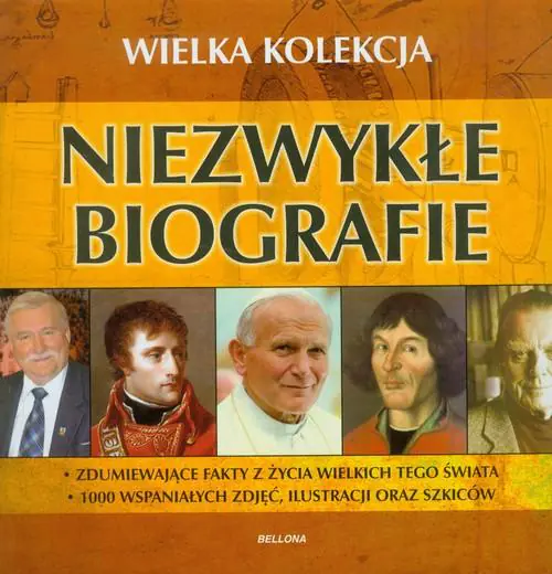 Książka - Niezwykłe biografie