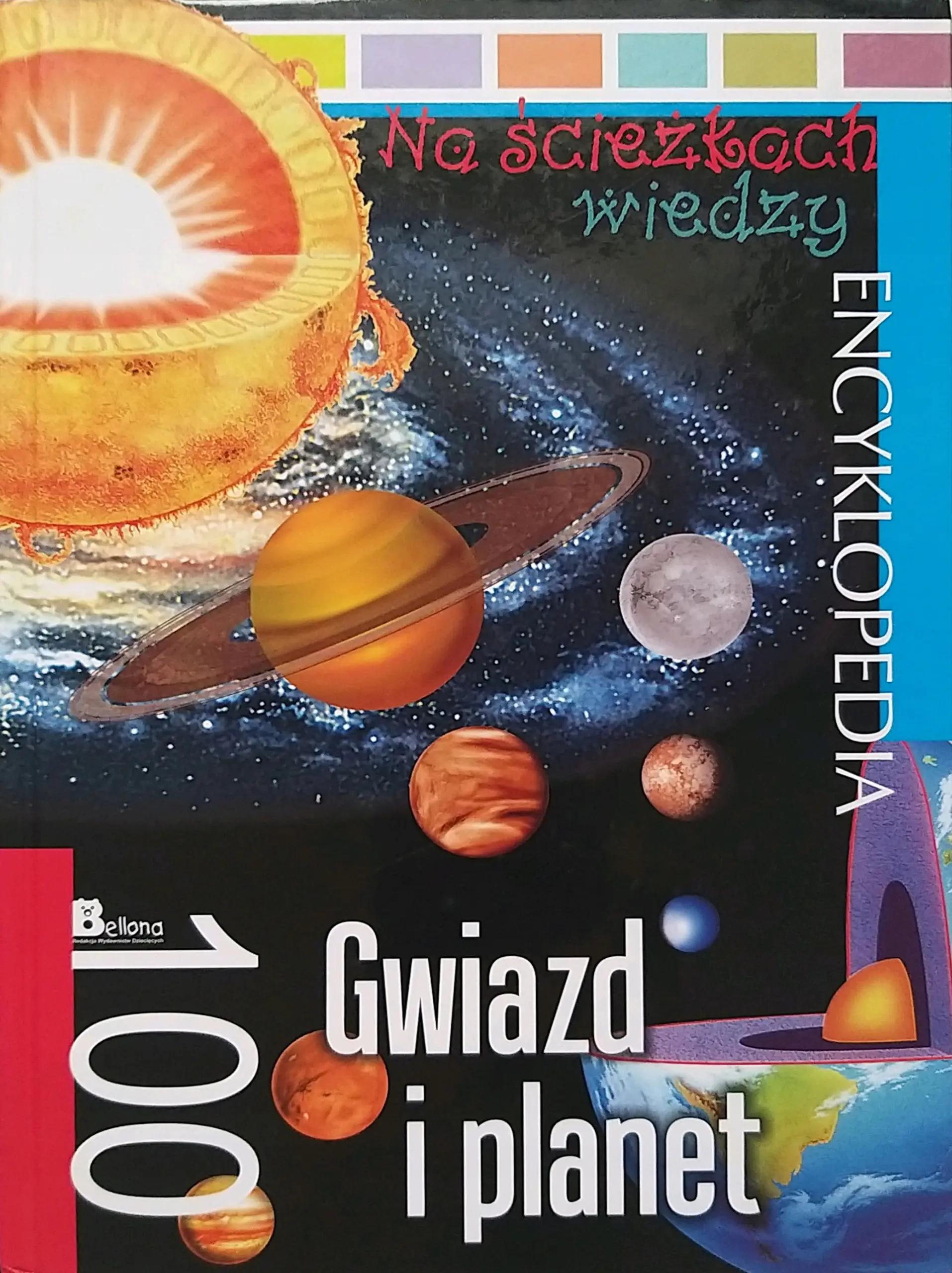 Książka - Encyklopedia Na ścieżkach wiedzy 100 Gwiazd i planet