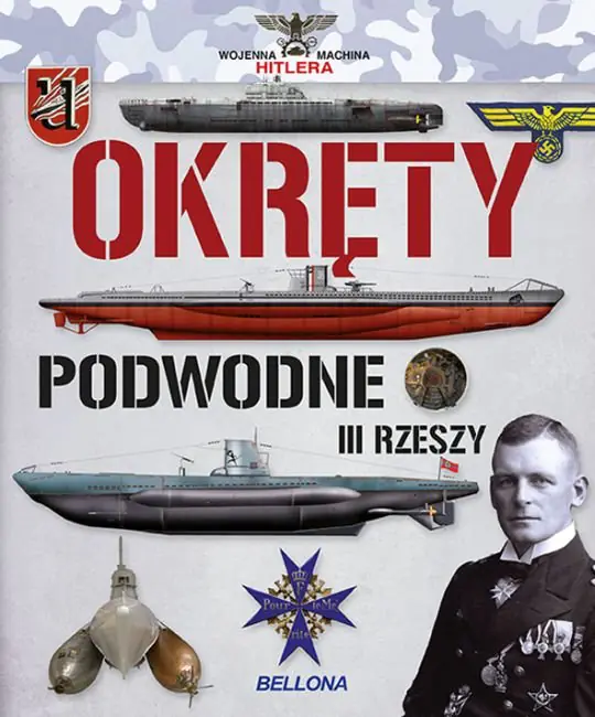 Książka - Okręty podwodne III Rzeszy
