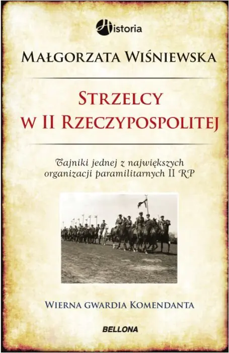 Książka - Strzelcy w II Rzeczpospolitej