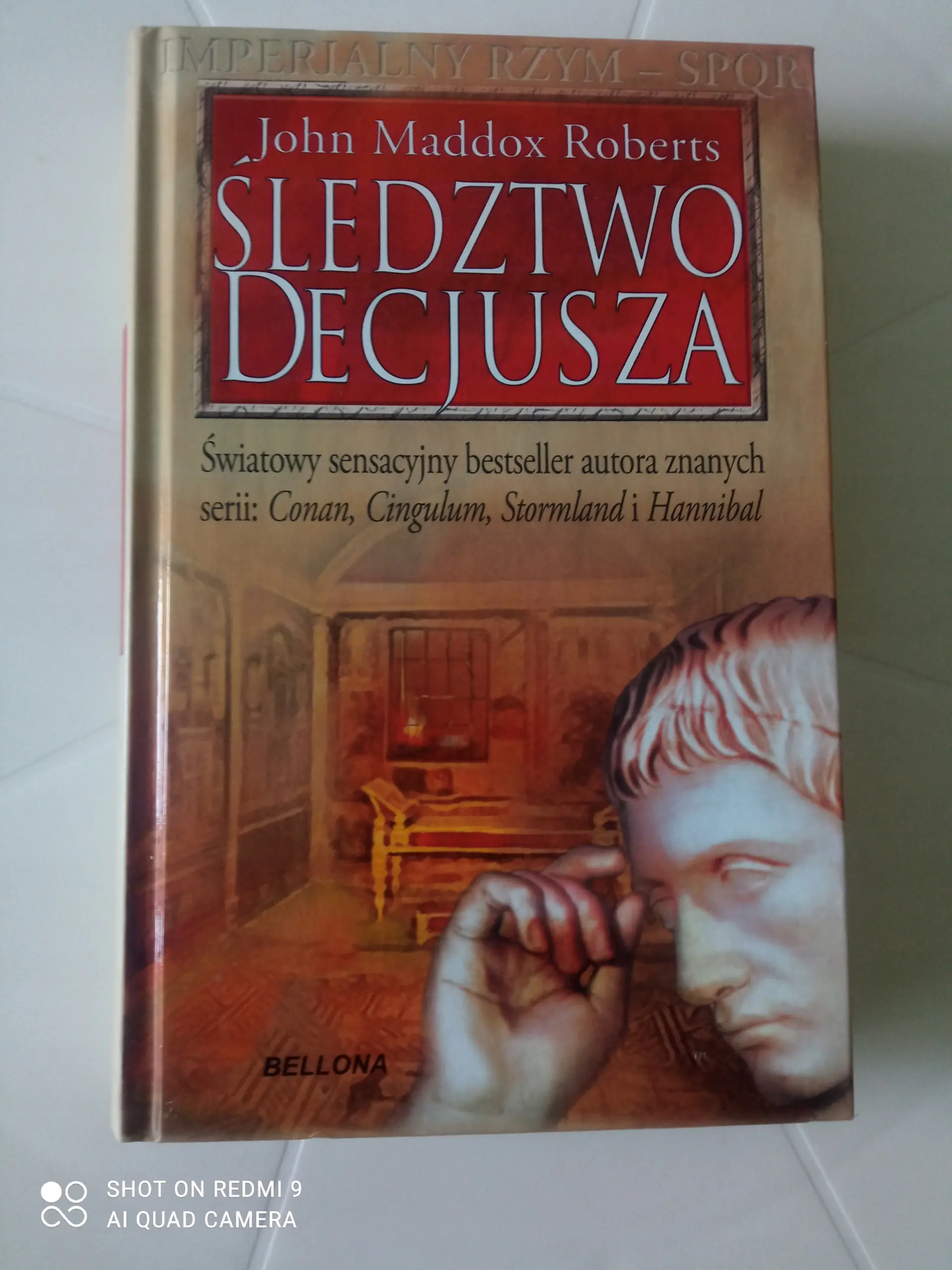 Książka - Śledztwo Decjusza