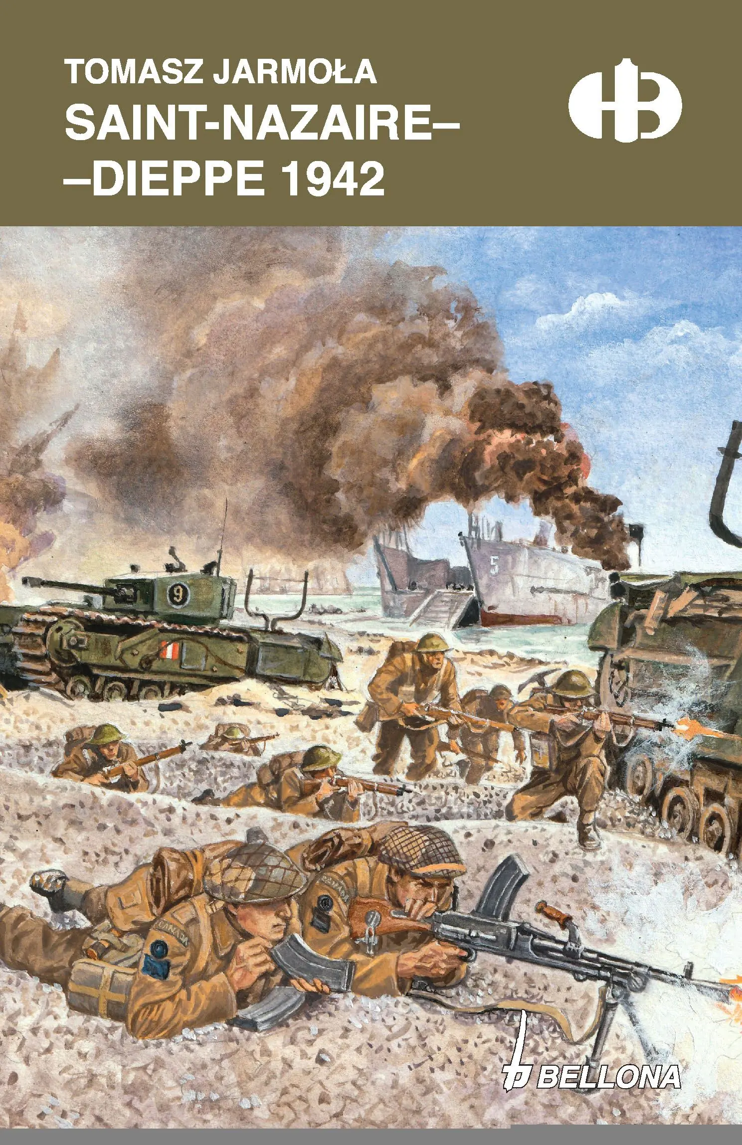 Książka - Saint-Nazaire - Dieppe 1942