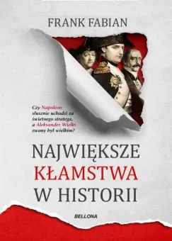 Książka - Największe kłamstwa w historii