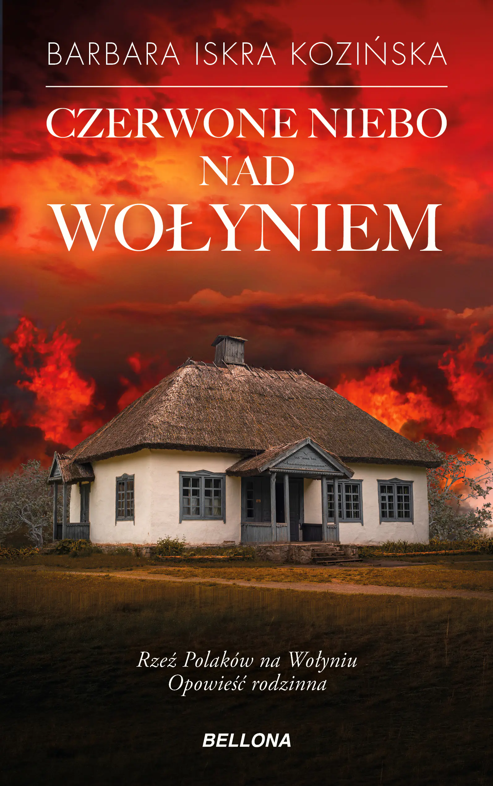 Książka - Czerwone niebo nad Wołyniem