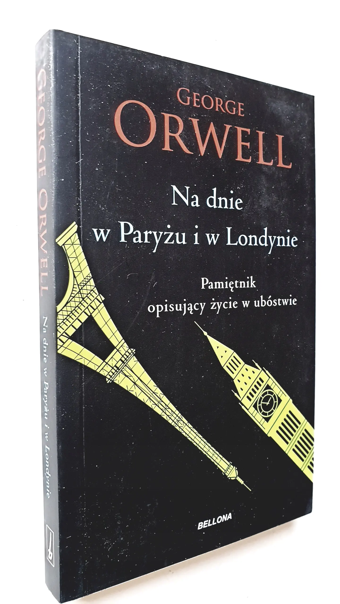 Książka - Na dnie w Paryżu i w Londynie