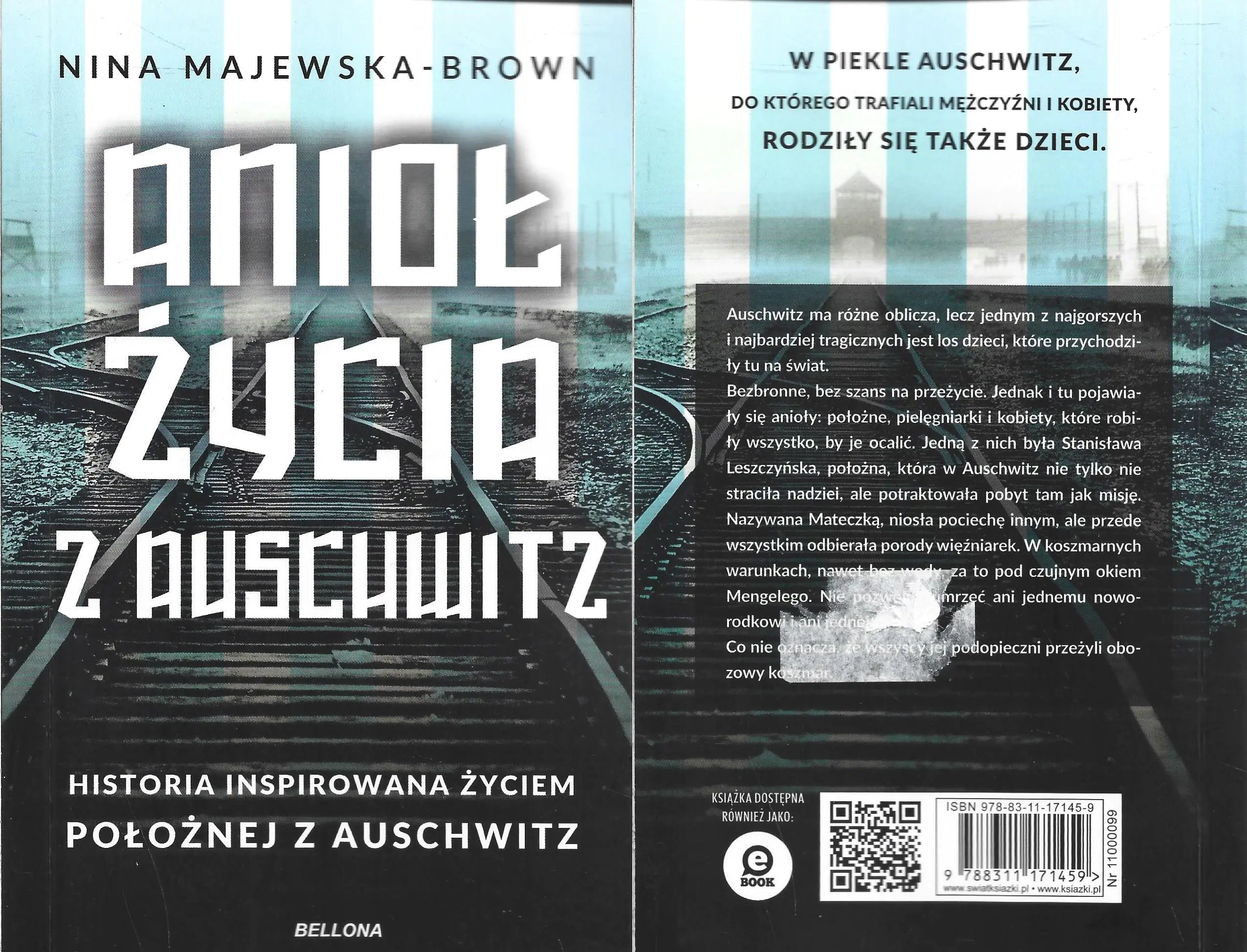 Książka - Anioł życia z Auschwitz. Historia inspirowana życiem Położnej z Auschwitz (wydanie pocketowe)