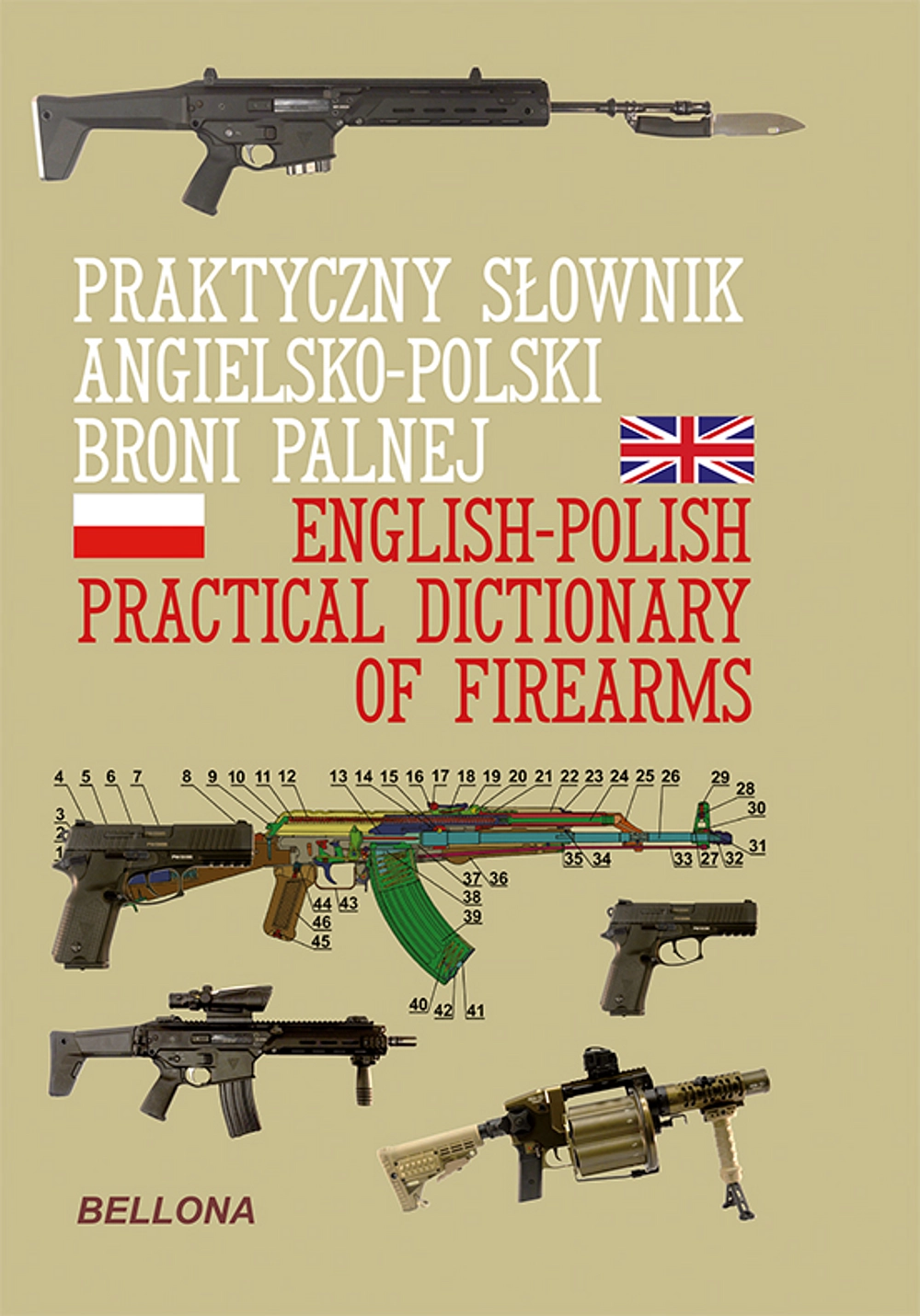 Książka - Praktyczny słownik angielsko-polski broni palnej