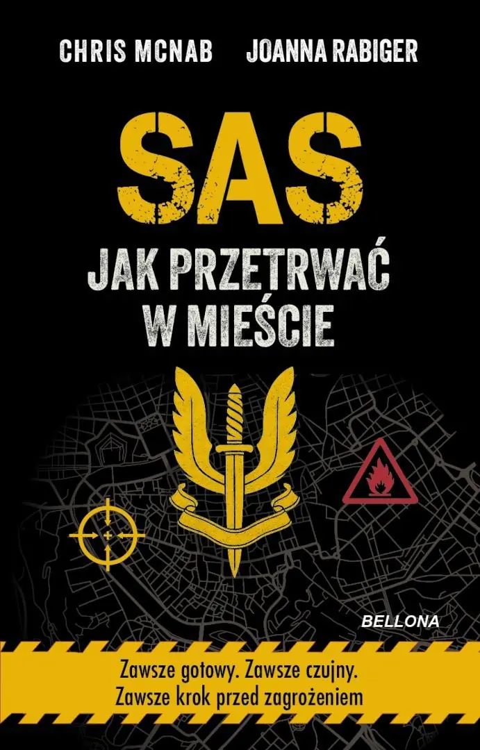 Książka - SAS. Jak przetrwać w mieście