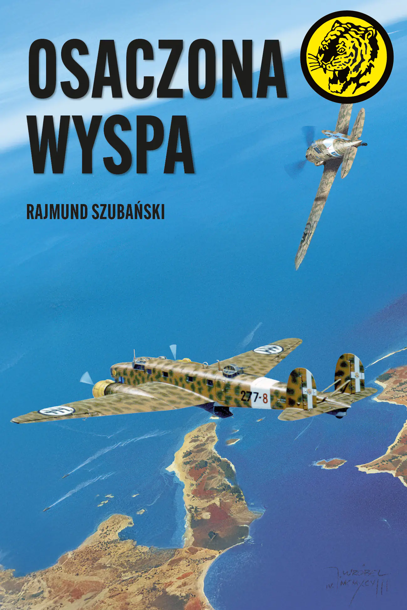 Książka - Osaczona wyspa