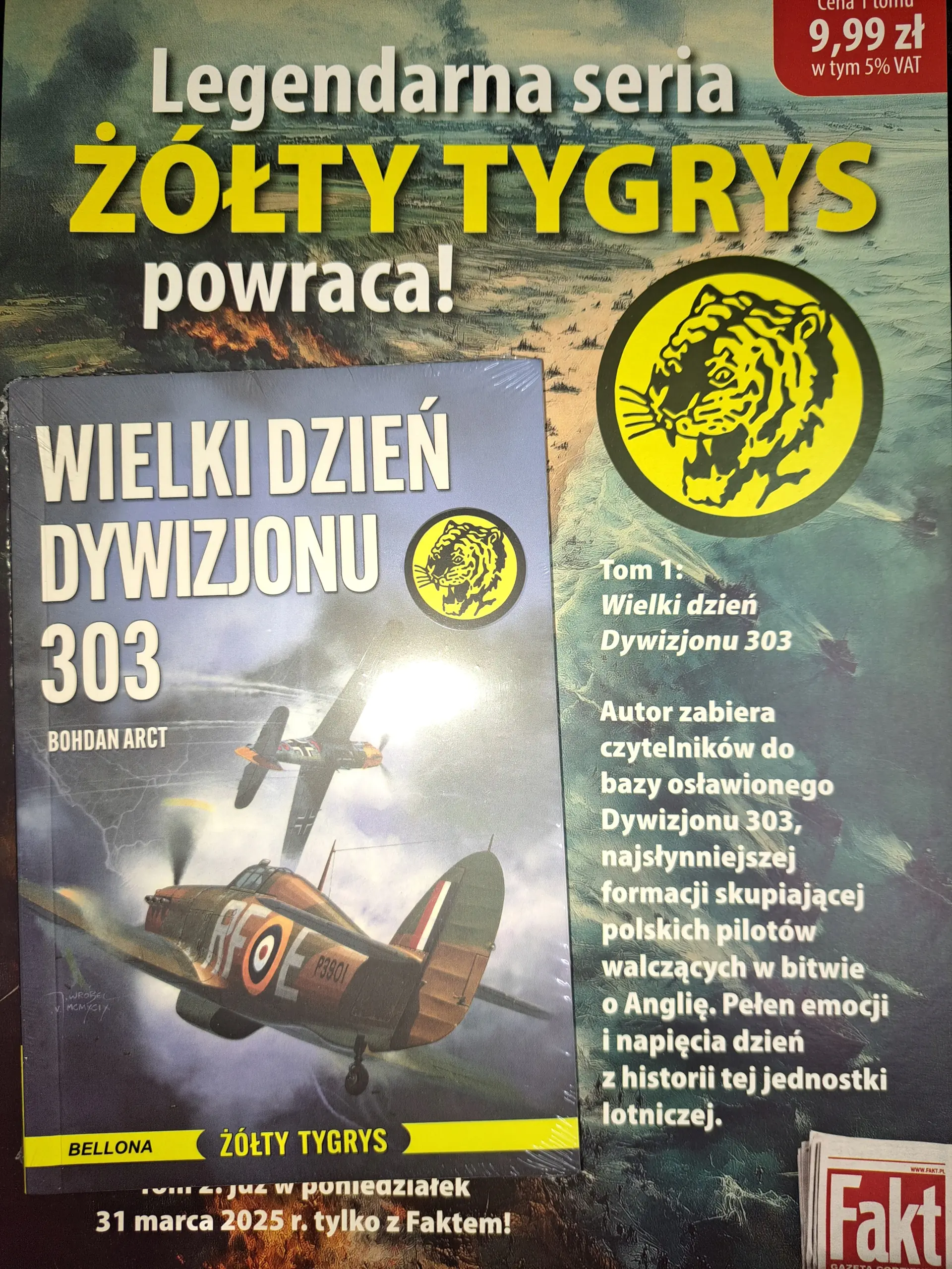 Książka - Żółty Tygrys