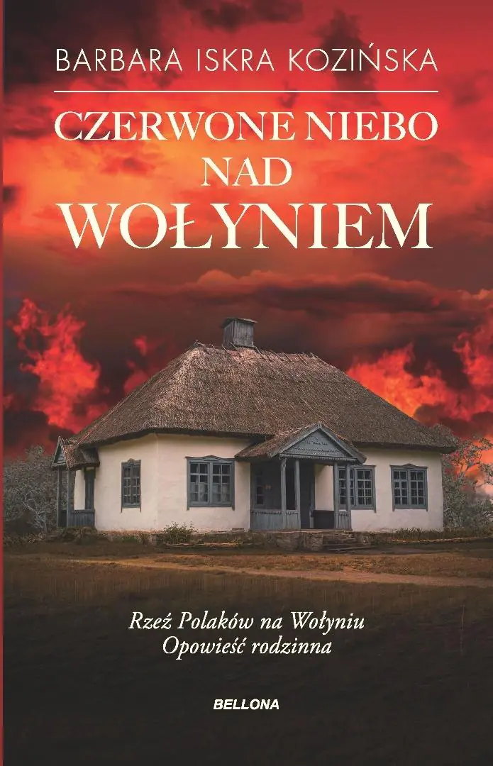 Książka - Czerwone niebo nad Wołyniem