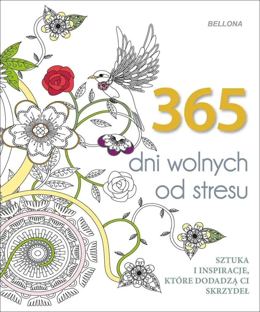 Książka - 365 dni wolnych od stresu (kolorowanka)
