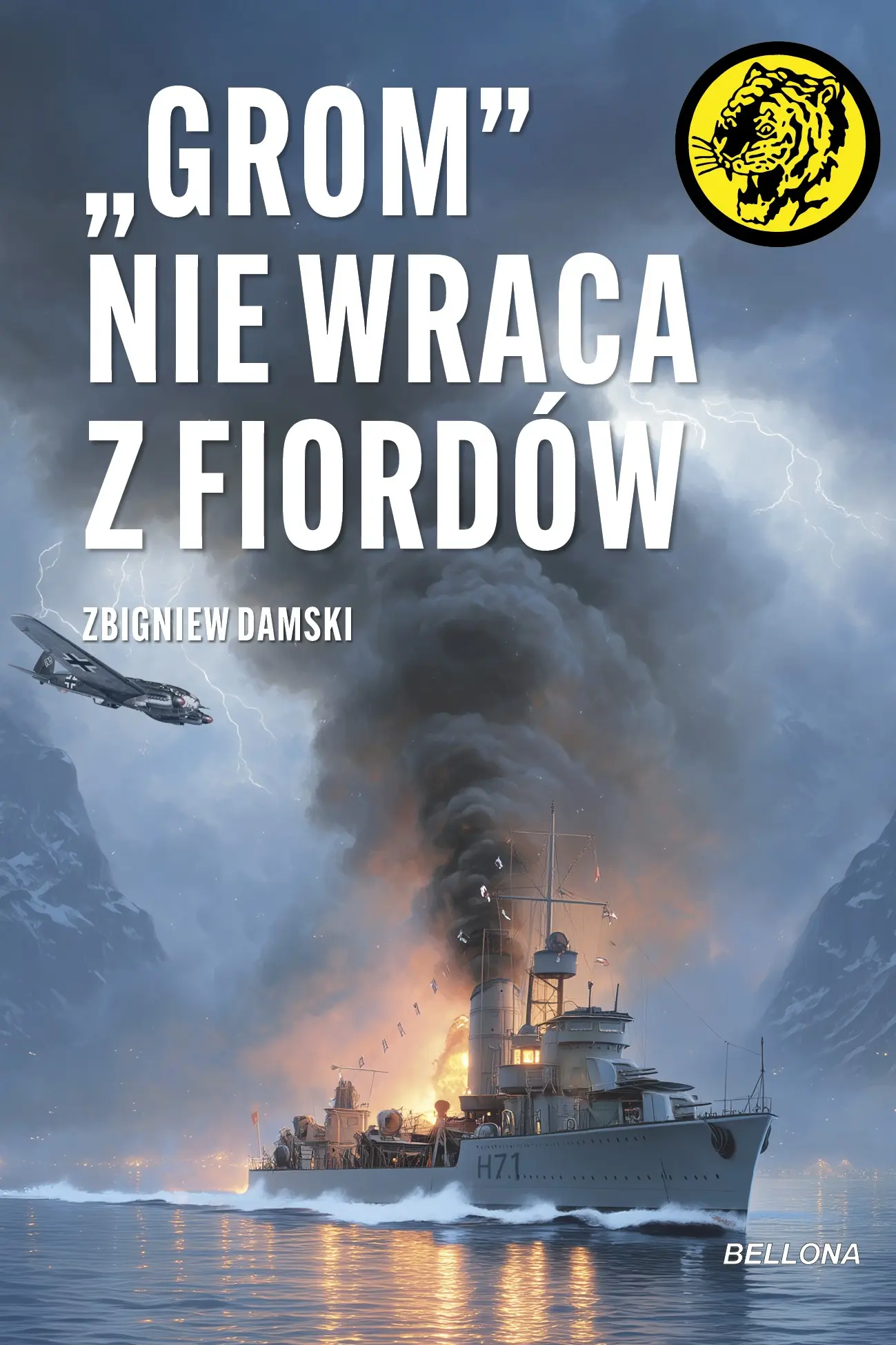 Książka - "Grom" nie wraca z fiordów