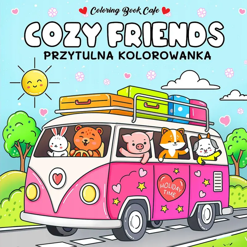 Książka - Cozy Friends. Przytulna kolorowanka