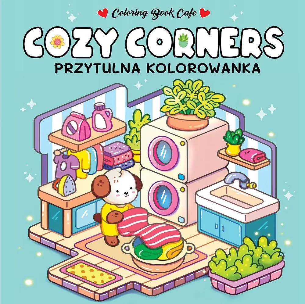 Książka - Cozy Corners. Przytulna kolorowanka
