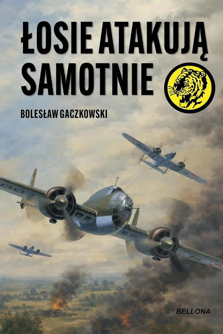 Książka - Łosie atakują samotnie