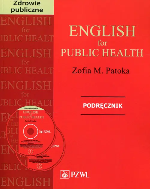Książka - English for public health + 2 CD Podręcznik