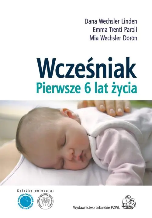 Książka - Wcześniak Pierwsze 6 lat życia
