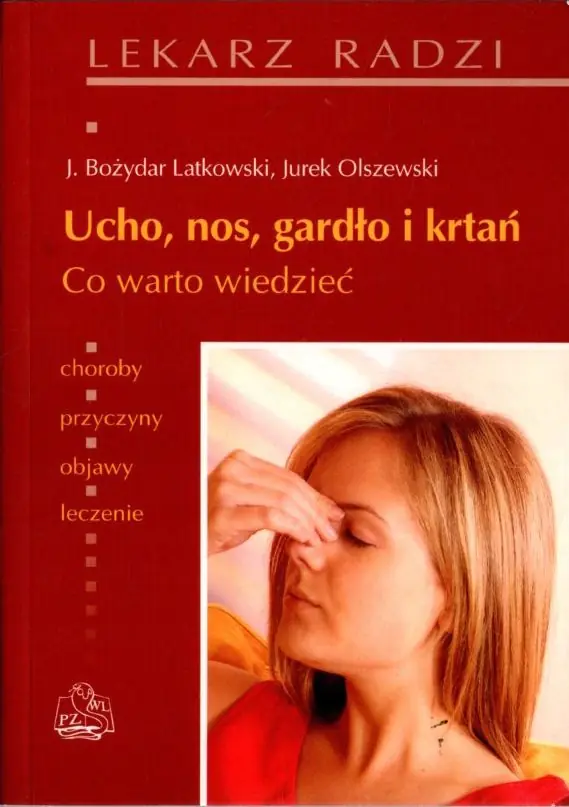 Książka - Ucho nos gardło i krtań Co warto wiedzieć