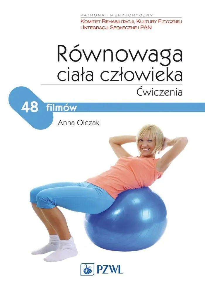 Książka - Równowaga ciała człowieka. Ćwiczenia