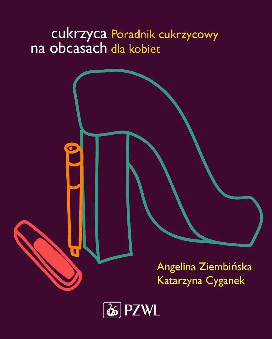 Książka - Cukrzyca na obcasach. Poradnik cukrzycowy dla kobiet