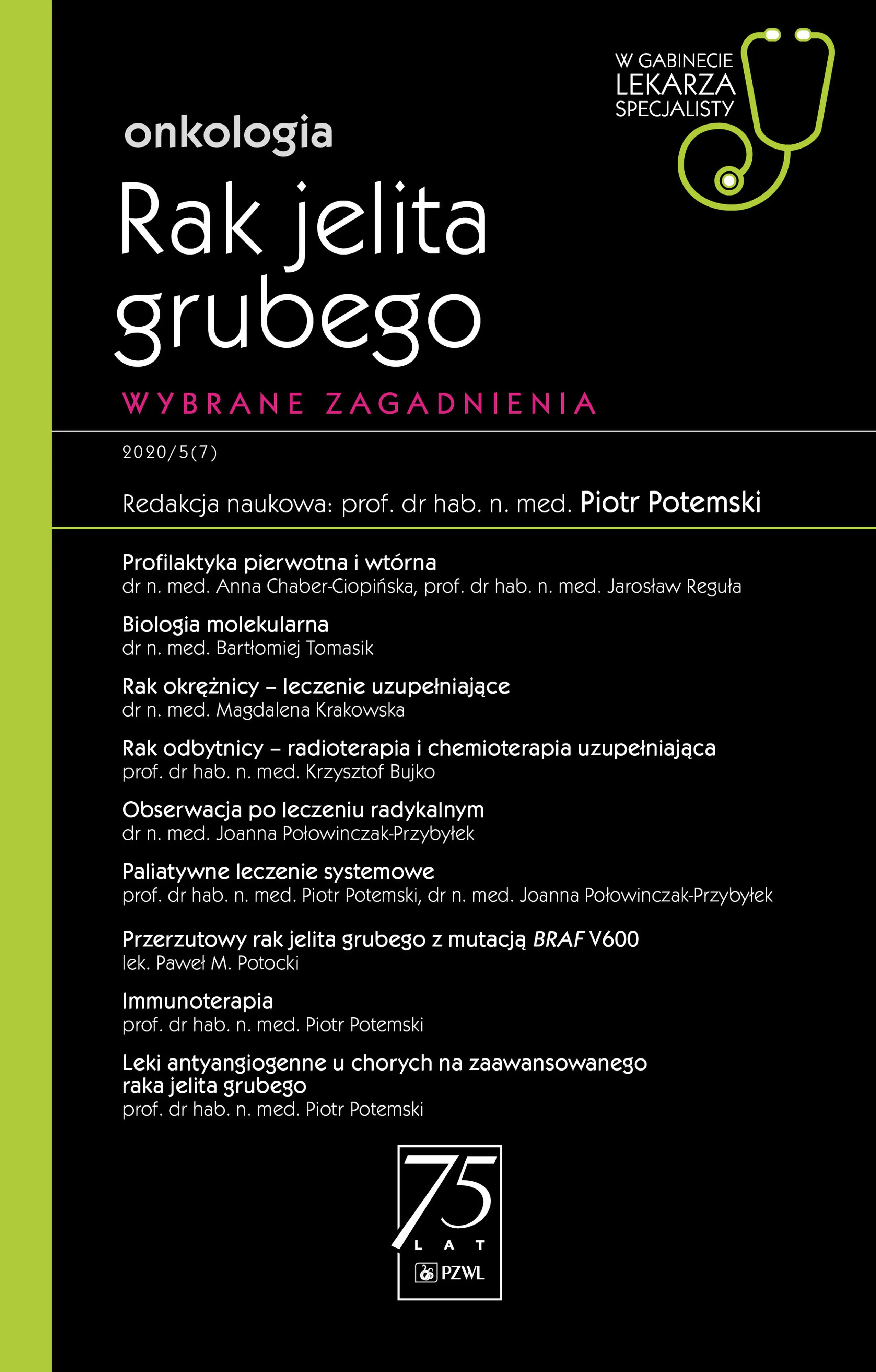 Książka - Onkologia. Rak jelita grubego. W gabinecie lekarza specjalisty