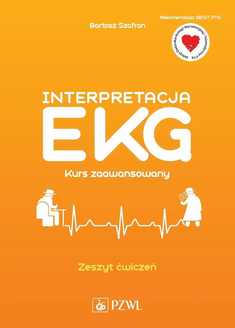 Książka - Interpretacja EKG. Kurs zaawansowany. Zeszyt ćwiczeń