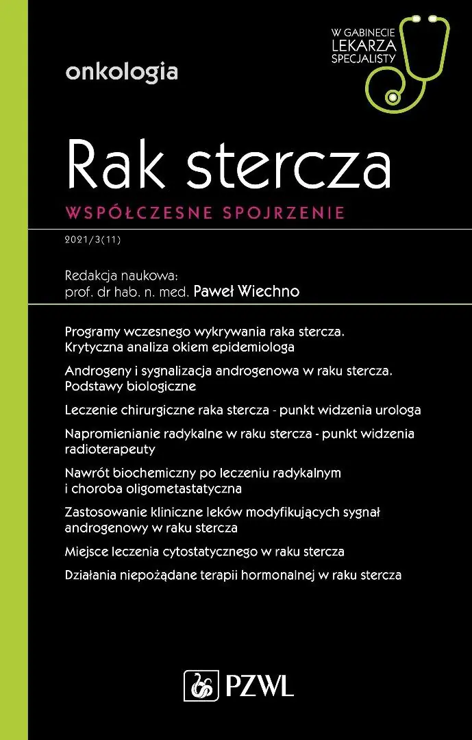 Książka - Rak stercza. Współczesne spojrzenie. W gabinecie lekarza specjalisty. Onkologia